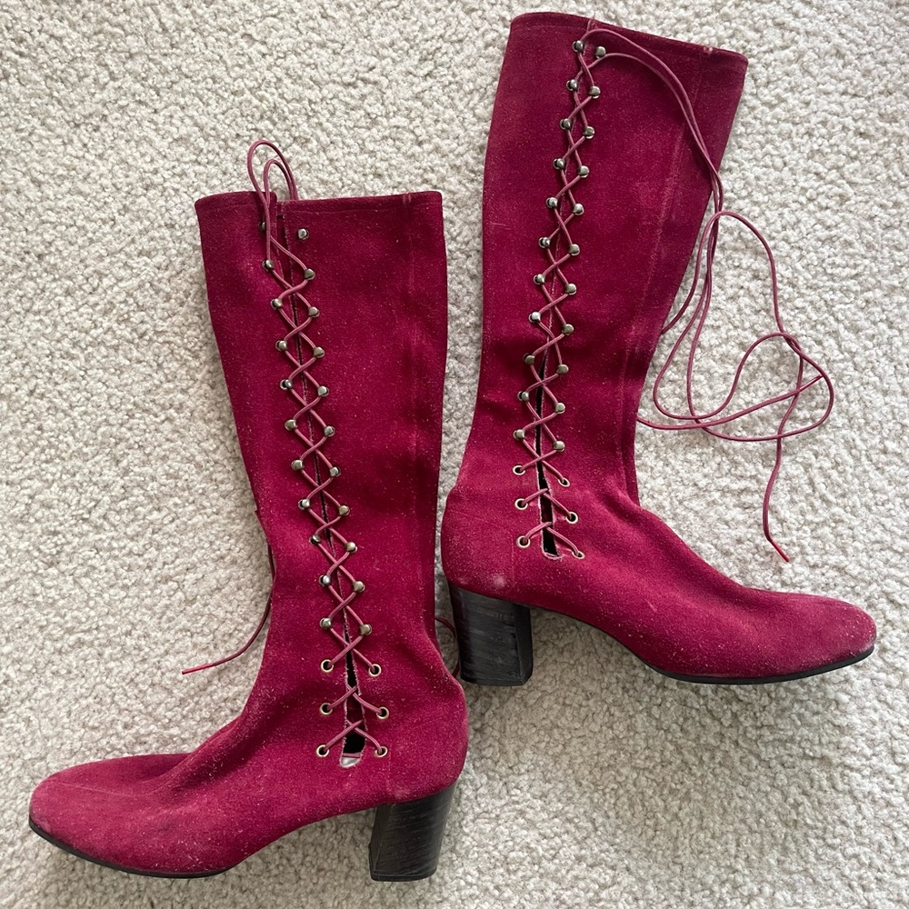 Vintage 60’s lace up boots